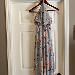 Floral maxi dress
